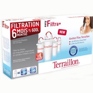 Pack de 4 cartouches filtrantes Easy Filtra+