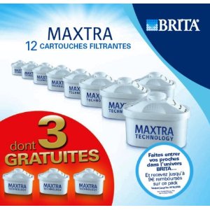 16 FILTRES - CARTOUCHES POUR CARAFE BRITA MAXTRA - Vigier Electroménager