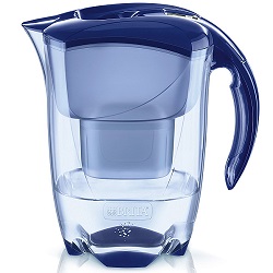 Philips Carafes filtrantes - Carafe filtrante avec micro-filtration, 1500  ml, bleu/bleu limpide AWP2915/10